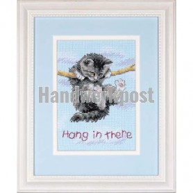 stickpackung poes hangt aan touw