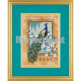 stickpackung pauw met bloemen (klein)