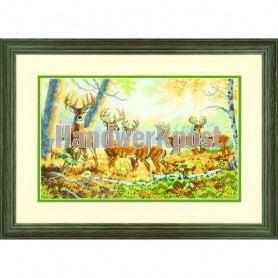 stickpackung herten in zomersfeer