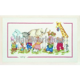 stickpackung cristl vogl, "in de dierentuin" 