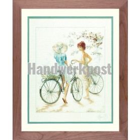 stickpackung willem haenraets, meisjes op fiets