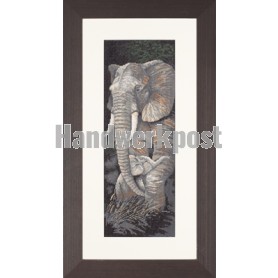 stickpackung olifant met jong