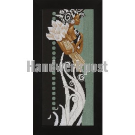 stickpackung afrikaanse met bloemen