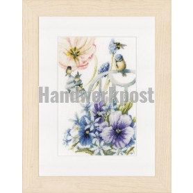 stickpackung marjolein bastin, meesjes met viooltjes