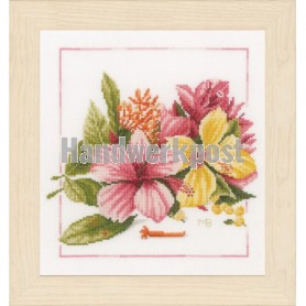 stickpackung marjolein bastin, boeket van amaryllis