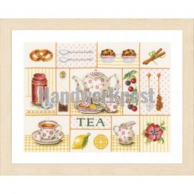 stickpackung "tea party"