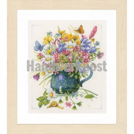 stickpackung marjolein bastin, veldbloemen in vaas