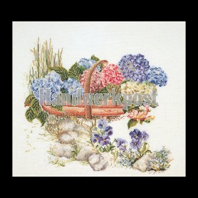 stickpackung hortensia's in mand