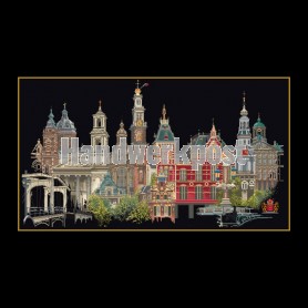 stickpackung amsterdam op zwart
