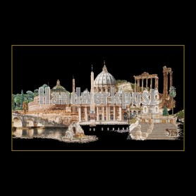 stickpackung rome op zwart