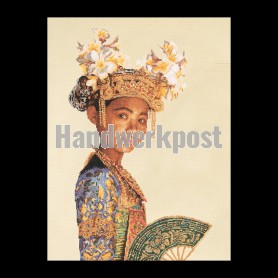 stickpackung indonesische danseres (wit)