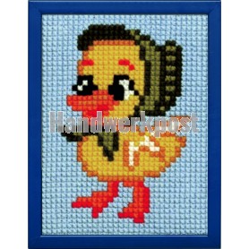 kreuzstichwandbehang eendje-1