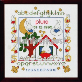 stickpackung dick bruna, geburt pluis