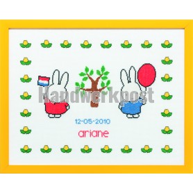 stickpackung dick bruna, geburt ariane