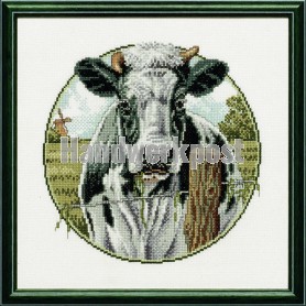 stickpackung zwart/witte koe