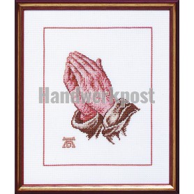 stickpackung biddende handen