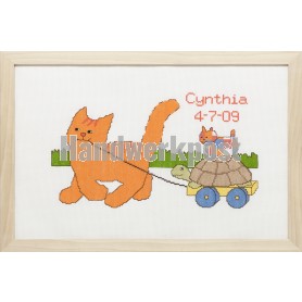 stickpackung dikkie dik, geburt cynthia