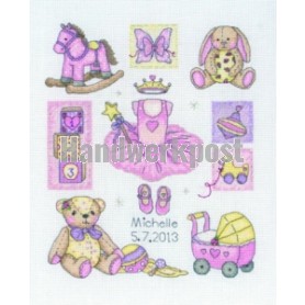 stickpackung geburt michelle