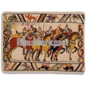 halber kreuzstichkissen hastings, "william rides to war" 