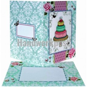 stickpackung glückwunschkarte, hochzeit