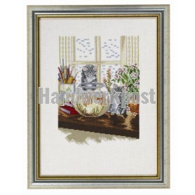 stickpackung poezen bij vissenkom