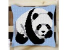 kreuzstichkissen pandabeer