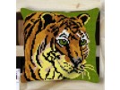 kreuzstichkissen tijger