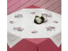 stielstichdecke anemonen, wit