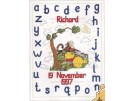 stickpackung winnie de pooh, geburt a.b.c.