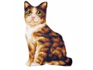 kreuzstichkissen bruine poes
