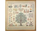 stickpackung sampler, stamboom