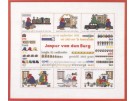 stickpackung paddington bear, geboorte jasper 
