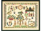 stickpackung sampler, anno 1809