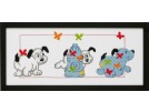 stickpackung drie honden