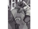 stickpackung jazz muzikant, bass