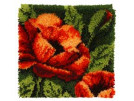 knüpfkissen papaver