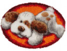 knüpfdecke hond