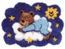 knüpfdecke beer op wolk