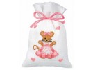 stickpackung kräutertütchen, muis/rose