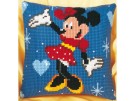 kreuzstichkissen mickey mouse, minnie