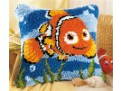 knüpfkissen finding nemo, nemo