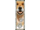 stickpackung lesezeichen, hond/pootafdruk