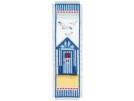 stickpackung lesezeichen, sealife, strandcabine