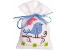 stickpackung kräutertütchen, vogel/blauw