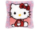 knüpfkissen hello kitty