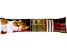 kreuzstichzugluftstopper poes in de boekenkast