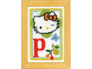 stickpackung hello kitty, letter P