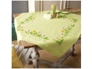 kreuzstichdecke paardenbloemen, groen