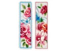 stickpackung lesezeichen (2 st.) bloemen met vlinders
