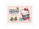 stickpackung hello kitty, door de plassen...